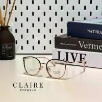 ราคา CLAIRE : CR3 แว่นกรองแสงออกแดดเลนส์เปลี่ยนสีเทา-ดำ Cara Blush เลนส์แท้ แว่นทรง Cat eye กรอบสีดำไล่สีชมพูพี (1729573382865062137)