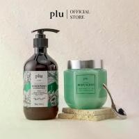 ราคา COD. (DUO SET) PLU PERFUMED FRUITY BODY SCRUB 500G + PLU SCRUB WASH 500G (1731444447885625056)