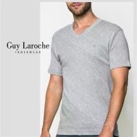 ราคา แนะนำ แนะนำ Guy Laroche เสื้อยืดชาย ทรง BODY FIT สีเทา รุ่น JVV2423R4GYTikTok (1731196785091577696)