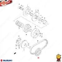 ราคา คลังสินค้า ปะกัตุ้มน้ำหนักแรงเหวี่ยง PLATE, MOVABLE DRIVE แท้ Suzuki ใหม่ Hayate 125 Fi 2012 (1731766251714086238)