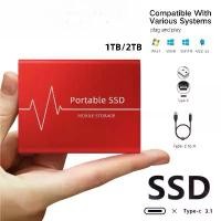 ราคา SSD ฮาร์ดดิสก์มือถือสถานะของแข็ง, อัพเกรด, ความเร็วสูง 3.1, มีให้เลือก 1TB และ 8TB, เหมาะสำหรับโทรศัพท์มือถือ external hard disk ssd m2 nvme capture card ssd 1 tb (1732049150455285215)