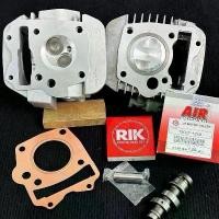 ราคา ชุดหัว54ใส่125RSXIบังลม พร้อมฝาวาล์วขนาดเท่าเดิม ลูกสูบAIRพร้อมหลบวาล์ว ทรงเชียร์ และประเก็นฝาทองแดง เสื้อสำเร็จจากโรงงานใส่แคร้งเดิมได้เลย (1731912488222952005)