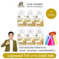 ราคา เบญจออยล์ ไรซ์ บราน ออยล์ พลัส 30แคปซูล [ 6กระปุก+ถุงผ้า1ใบ ] Benja Oil Rice Oil Plus น้ำมันรำข้าว (1731872733002631467)