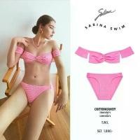 ราคา Sabina เซตชุดว่ายน้ำทูพีช 'COTTON CANDY' Collection : Spring in color สีชมพู (1729890311914097539)