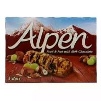 ราคา พร้อมส่ง. อัลเพน ซีเรียลบาร์รสผลไม้ถั่วช็อกโกแลตนม Alpen Fruit & Nuts & Milk Chocolate Cereal Bars 145g. (1731875715589900596)