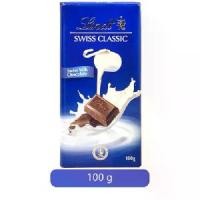 ราคา พร้อมส่ง. Lindt Swiss Milk Chocolate 100g. ช็อกโกแลตนม (1731950499176809592)
