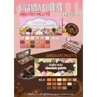 ราคา Sivanna Colors Eyeshadow Palette HF7006 ซีเวียน่า อายแชโดว์พาเลท 18สี Chocolate / Sweetest Palette (1732046459397703510)