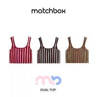 ราคา Matchbox เสื้อ Dual Top (Red, Brown, Chocolate) (1731358365248226561)