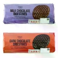 ราคา [พร้อมส่ง] Marks&Spencer Milk & Dark chocolate biscuit digestive (1732072472267556619)