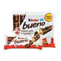 ราคา คินเดอร์ บูเอโน เวเฟอร์เคลือบช็อกโกแลต สอดไส้ครีม 129 ก. KINDER BUENO Chocolate 129 g ขายร้อน (1732289943731668686)
