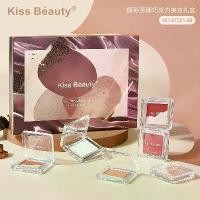 ราคา ของแท้ 100% Kiss Beauty Chocolate Style [No.87221-03] เซต6ชิ้น/กล่อง ปัดแก้ม อายแชโดว์ ไฮไลท์ เฉดดิ้ง สีสวย ตลับน่ารัก พกพาง่าย (1731873957078402430)
