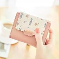 ราคา กระเป๋าสตางค์ใบเล็ก สไตล์เกาหลี ทำจากหนัง PU เหมาะสำหรับนักเรียน wallet women chocolate purse กระเป๋า ตังค์ ลิน lyn แท้ louis vuitton chocolate purse avery (1731651327707087993)