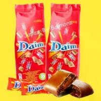 ราคา COD. พร้อมส่งจากไทย Daim Chocolate ช็อกโกแลตสอดไส้คาราเมล ถุงขนาด 280g. (1732135019497489891)
