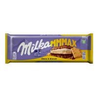 ราคา Milka Chocolate Bar MMMAX Milka choco & biscuits น้ำหนัก 300 กรัม BBF.30/06/26 (1731737672901364144)