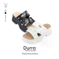 ราคา PB:รุ่น Durra Platform Sandals รองเท้าแตะแพลตฟอร์ม รหัสST-HS253C134 ดีไซน์แบบสวม แต่งมุก มี 2 สี สี Coconut Milk/Classic Black (1732335808621413990)