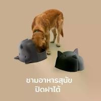 ราคา COD Qualy Design(ควอลี่ ดีไซน์) กล่องใส่อาหารสำหรับสุนัขน้องหมาน้องแมว จานอาหารสำหรับสัตว์เลี้ยง Mr.Dog - Pet Feeder QL10108 (1731970477160957793)