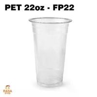 ราคา [FP22-1000] แก้วพลาสติกใส PET ขนาด 22 oz รุ่นหนา ปากกว้าง 98 มม. ยี่ห้อ FPC ยกลัง 1,000 ใบ (เฉพาะแก้วไม่รวมฝา) (1730227375667448053)