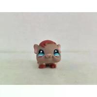 ราคา ของเล่น Littlest Pet Shop, ฟิกเกอร์ LPS หมูสีน้ำตาล, ตาสีฟ้า, สินค้า #7071 (1732088984691312438)