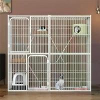 ราคา กรงขังแมว กรงขังแมว กรงแมวขนาดใหญ่ 3ชั้น 4ชั้น Pet Cage กรงสัตว์เลี้ยง กรงแมวขนาดใหญ่ กรงกระต่าย พื้นที่ว่างขนาดใหญ่ (1732293648194569652)