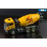 ราคา โมเดลรถบรรทุกปูนซีเมนต์ รถโม่ปูน รถผสมคอนกรีต Hui Na Toys 1:50 Cement Truck Concrete Mixer Engineering Vehicle Model Toy (1732414155743069319)