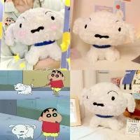ราคา ตุ๊กตา ชิโระ เจ้าขาว ตุ๊กตาหมาชิโร่ ตุ๊กตาน่ารัก เป็นพร็อบแต่งห้อง dog doll Shiro 23077 ซีโอดี (1732430448100542016)