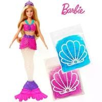 ราคา Barbie Dreamtopia ตุ๊กตาบาร์บี้นางเงือก สไลม์เปลี่ยนสีหางได้ Slime Mermaid Doll ของแท้ (1729961085038987492)