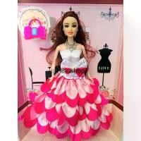 ราคา Fashion Doll ตุ๊กตาบาร์บี้เจ้าหญิง มาในชุดราตรีสีชมพูสวยงามมาก คําแนะนําการขายที่ร้อนแรงในเดือนนี้ (1732291553085261643)