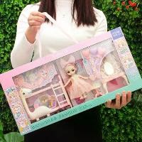ราคา ชุดตุ๊กตาบาร์บี้ กล่องของขวัญของเล่น เกรดสูง ตุ๊กตาเด็กและเด็กผู้หญิง กล่องของขวัญใหญ่ ตุ๊กตาบาร์บี้ Shu ตุ๊กตาจริง love doll (1731940470503803244)