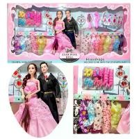 ราคา EXQUISITE DOLL BEAUTIFUL ตุ๊กตาบาร์บี้เจ้าชายเจ้าหญิง ในชุดราตรีพร้อมชุดตุ๊กตาหลายชุดและอุปกรณ์ต่างๆมากมาย กล่องใหญ่มากค (1731666055296288470)