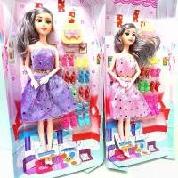 ราคา ♘ตุ๊กตา บาร์บี้ DOLL เจ้าหญิง เจ้าสาว ตัวหนัก ---สูง 28----ซม. หน้าสวย แขน ขา งอได้ รองเท้าถอดเปลี่ยนได้ แถม รองเท้า 8 คู่ สวยมาก ของแท้ 2610✧ (1730819278983498209)