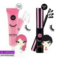 ราคา [จัดส่งทันที] Cathy Doll Eyelash Glue ( Whtie 7ml / Black 5ml) กาวติดขนตาปลอม แรงยึดเกาะดีเยี่ยม ไม่หลุดแม้โดนน้ำ หรือเหงื่อ (1731744690862786099)