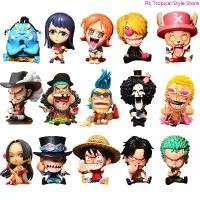 ราคา ฟิกเกอร์ One Piece Monkey D Luffy Roronoa Zoro Chopper Sanji Nami Usopp BROOK ขนาดเล็ก สําหรับตกแต่งบ้าน toy bonnie labubu x one piece action figure naga kaido กล่องสุ่ม พี่วิน (1731376366617592879)