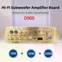 ราคา บอร์ดขยายเสียง D900 ช่อง 2.1 ไฮไฟบลูทูธ 5.0 50W + 50W + 100W Digital Media Power Amplification Board (1732396609759642921)