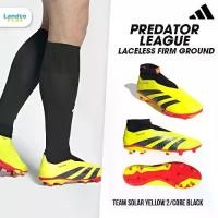 ราคา Adidas อาดิดาส รองเท้าฟุตบอล รองเท้าสตั๊ด FB Predator League Laceless Firm Ground Football Boots IG7766 (3500) (1731147651250948378)