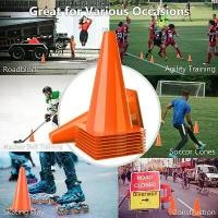 ราคา กรวยซ้อมวิ่ง กรวยฝึกซ้อม กรวยกีฬา สูง 8 นิ้ว ชุด 12 ชิ้น / Sport training cone 12pcs กรวยฝึกซ้อม กรวยซ้อมวิ่ง กรวย กรวยซ้อมกีฬา ฟุตบอล 12ชิ้น อุปกรณ์การฝึกอบรม Football Training cone (1730238775986325