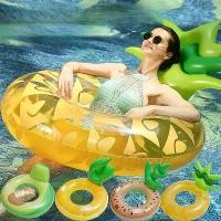 ราคา แหวนว่ายน้ำ ขนาดใหญ่ ดีไซน์สับปะรดและสับปะรด พร้อมพนักพิง สำหรับผู้ใหญ่ หนา เหมาะสำหรับเล่นน้ำ ห่วงยาง รูป ออกกำลังกาย Sport ห่วงยางรูปกล้วย Swimming กีฬา (1731561101788285805)