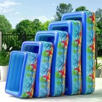 ราคา HappyABC สระน้ำเป่าลม สระน้ำครอบครัว 2เมตร 3 เมตร 3 ชั้น Swimming Pool ยาวพิเศษ สระน้ำขนาดใหญ่ (1731815252615923890)