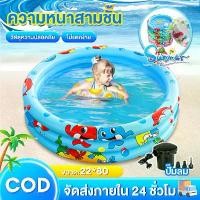 ราคา 【COD】90cm/120cmราคาต่ำสุด สระน้ำเป่าลม สระว่ายน้ำเป่าลม สระว่ายน้ำเด็ก Swimming Pool สระน้ำเป่าลม สระน้ำขนาดใหญ่ สระน้ำครอบครัว อ่างน้ำ (1731199591006177056)