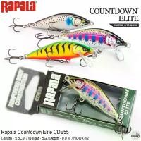 ราคา เหยื่อปลอม RAPALA Countdown Elite CDE-55 Lure Bait Sinking 5.5cm (1729645956659775759)
