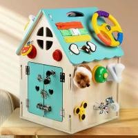 ราคา รถบัสเสียงแสงเด็กปฐมวัยของมอนเตสซอรี่, กล่องบ้านกวนใจ, ปริศนา DIY, ของเล่นข้ามพรมแดน, เหมาะสำหรับเด็กมอนเตสซอรี่อายุ 1-3 ปี, การออกแบบการระเบิด (1731850120369374546)