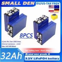 ราคา แบตเตอรี่ LiFePo4, 8 ชิ้น, 3.2V, 32AH, 3C, 2500+ รอบการใช้งาน, เหมาะสำหรับ DIY, รถกอล์ฟ 12V, เก้าอี้ล้อ, รถ RV, แบตเตอรี่รถกอล์ฟ, ไม่มีภาษี, [COD] (1732012573068002539)