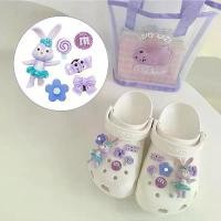 ราคา อุปกรณ์รองเท้าใช้ตกแต่งรองเท้าหัวโต ลายการ์ตูน สามารถ DIY ได้ ติดกระดุม สินค้าดี (1731689692359395068)