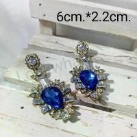 ราคา E210,ต่างหู ตุ้มหู,แฟชั่น,ต่างหูอลังการ,ฟรุ้งฟริ้ง,Handmade,DIY จัดส่งฟรี กทม (1731941046184871026)