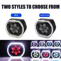 ราคา ไฟตัดหมอกแบบหมุนได้ 3 นิ้ว RGB ไฟตัดหมอกสี่เหลี่ยม เหมาะสำหรับรถจักรยานยนต์และรถยนต์ ไฟท้าย DIY (1732203585441661998)