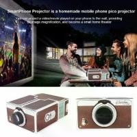 ราคา 【โปรเจคเตอร์โทรศัพท์มือถือ DIY】 2024 โปรเจคเตอร์สมาร์ทโฟนขายร้อนใหม่ 2.0 รุ่นที่สองติดตั้งโดยไม่ต้องใช้พลังงานโปรเจคเตอร์ขนาดเล็ก 16 นิ้วสมาร์ทโฟนโปรเจคเตอร์ (1732010864180824782)