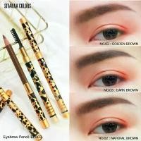 ราคา [COD] (1โหล)Sivanna Colors Eyebrow Pencil ES003 ดินสอเขียนคิ้วมาพร้อมแปรงปัดคิ้ว เขียนง่าย (1731809265063921657)