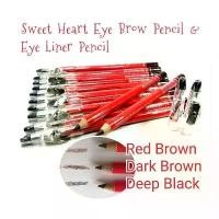 ราคา (ของแท้100%) ️ขายยกโหล️ ดินสอเขียนคิ้ว Sweet Heart Eye Brow Pencil & Eye Liner Pencil (1731664189446980883)