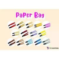 ราคา [COD] **สีล้วน 14 สี** (100 เส้น) เชือกหูถุงกระดาษ นิ่ม Paper Bag กล่องกระดาษ ความยาว 14 นิ้ว ปั้มปีก (TPshopping) (1731444905646917450)