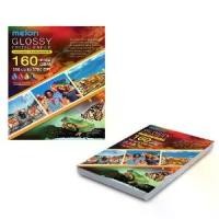 ราคา -กระดาษโฟโต้160แกรม Glossy Photo Paper 160G A4 (100 แผ่น) กระดาษสำหรับพิมพ์อิงค์เจต 160 (1731583793378460972)
