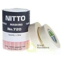 ราคา [พร้อมส่ง] นิตโต้ 1แถว(5 ม้วน) NITTO TAPE NO.720 เทปกาว เทปพ่นสี กระดาษลอกเลขรถ กระดาษกาวขูดเลขตัวถัง งานศิลปะ (1732141044198704346)